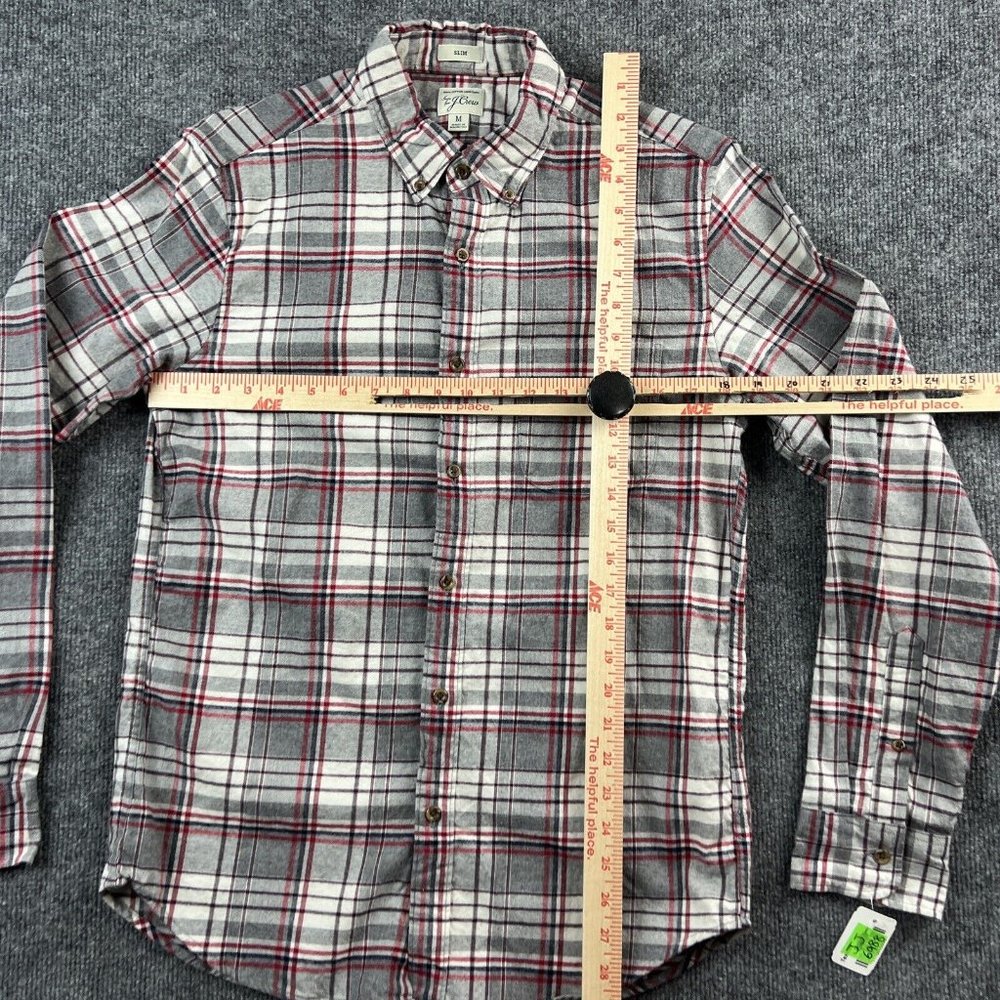 J.Crew Mens Medium Slim Oxford Shirt Button Long Sleeve - Picture 7 of 12